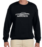 SIRENSTYLE 1970-77 Ford Maverick Classic Outline Design Sweatshirt hoodies/Short Sleeve men/Short Sleeves women