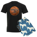 SIRENSTYLE Royal Lion Men's Dark Pajamas Basketball Equals Life hoodies/Short Sleeve men/Short Sleeves women