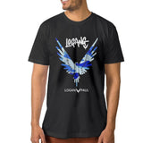SIRENSTYLE Maverick Logo Shirt Logan Paul Logang Youtube Mens Parrot Tshirt hoodies/Short Sleeve men/Short Sleeves women