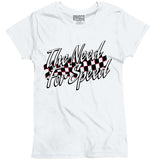 SIRENSTYLE Brisco Brands Need For Speed Funny Shirt Racing Car Cute Gift Cool NASCAR Ladies T-Shirt hoodies/Short Sleeve men/Short Sleeves women