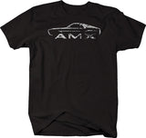 SIRENSTYLE OS Gear Distressed - AMX Maverick Javelin 1970's Muscle Car America Tshirt hoodies/Short Sleeve men/Short Sleeves women