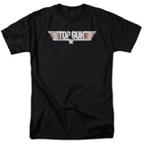 SIRENSTYLE Trevco Men's Top Gun Distressed Logo Heather Adult T-Shirt hoodies/Short Sleeve men/Short Sleeves women