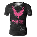 SIRENSTYLE Doppelwalker Maverick Logo T Shirt-Logan Paul Logang YouTube Mens Crew Neck T-Shirts Parrot Logo shirt hoodies/Short Sleeve men/Short Sleeves women