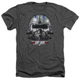 SIRENSTYLE Trevco Men's Top Gun Distressed Logo Heather Adult T-Shirt hoodies/Short Sleeve men/Short Sleeves women
