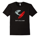 SIRENSTYLE Surf's Up- Chum! Funny Shark T-Shirt For Surfers. Novelty hoodies/Short Sleeve men/Short Sleeves women
