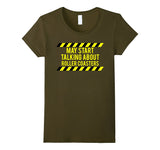 SIRENSTYLE Caution May Start Talking About Roller Coasters Shirt hoodies/Short Sleeve men/Short Sleeves women