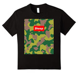 SIRENSTYLE Sheep Camo T-Shirt hoodies/Short Sleeve men/Short Sleeves women
