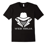 SIRENSTYLE Web Ninja hoodies/Short Sleeve men/Short Sleeves women