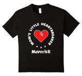 SIRENSTYLE Mom's little heartbreaker t-shirt Maverick hoodies/Short Sleeve men/Short Sleeves women