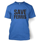 SIRENSTYLE Save Ferris (Black) T-shirt hoodies/Short Sleeve men/Short Sleeves women