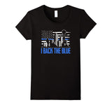 SIRENSTYLE I Back the Blue Dallas City Skyline Honorary TShirts hoodies/Short Sleeve men/Short Sleeves women