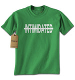 SIRENSTYLE Expression Tees Not Intimidated Mens T-shirt hoodies/Short Sleeve men/Short Sleeves women