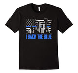 SIRENSTYLE I Back the Blue Dallas City Skyline Honorary TShirts hoodies/Short Sleeve men/Short Sleeves women