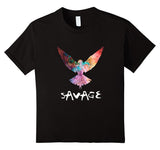 SIRENSTYLE Be a Maverick - Be a Savage - Bird in Flight T-Shirt hoodies/Short Sleeve men/Short Sleeves women