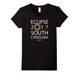 SIRENSTYLE South Carolina Total Eclipse 2017 T Shirt hoodies/Short Sleeve men/Short Sleeves women