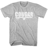 SIRENSTYLE Top Gun Movie Action Drama Cougar Gray Heather Adult T-Shirt Tee hoodies/Short Sleeve men/Short Sleeves women