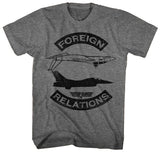 SIRENSTYLE American Classics Top Gun 1980's Military Action Movie Aviator Foreign Relations Adult T-Shirt Tee hoodies/Short Sleeve men/Short Sleeves women