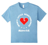 SIRENSTYLE Mom's little heartbreaker t-shirt Maverick hoodies/Short Sleeve men/Short Sleeves women