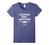 SIRENSTYLE Because I Was Inverted T-Shirt hoodies/Short Sleeve men/Short Sleeves women