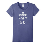 SIRENSTYLE Keep Calm I'm 50 Birthday T-Shirt hoodies/Short Sleeve men/Short Sleeves women