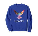 SIRENSTYLE Be a Maverick Crew Neck Sweatshirt - Be a Savage hoodies/Short Sleeve men/Short Sleeves women