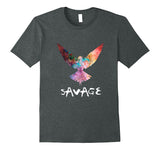 SIRENSTYLE Be a Maverick - Be a Savage - Bird in Flight T-Shirt hoodies/Short Sleeve men/Short Sleeves women