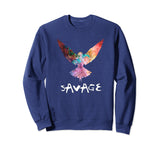 SIRENSTYLE Be a Maverick Crew Neck Sweatshirt - Be a Savage hoodies/Short Sleeve men/Short Sleeves women