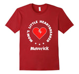 SIRENSTYLE Mom's little heartbreaker t-shirt Maverick hoodies/Short Sleeve men/Short Sleeves women