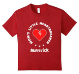 SIRENSTYLE Mom's little heartbreaker t-shirt Maverick hoodies/Short Sleeve men/Short Sleeves women