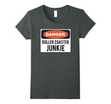 SIRENSTYLE Warning Danger Roller Coasters Junkie Shirt hoodies/Short Sleeve men/Short Sleeves women