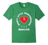SIRENSTYLE Mom's little heartbreaker t-shirt Maverick hoodies/Short Sleeve men/Short Sleeves women