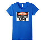 SIRENSTYLE Warning Danger Roller Coasters Junkie Shirt hoodies/Short Sleeve men/Short Sleeves women