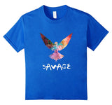 SIRENSTYLE Be a Maverick - Be a Savage - Bird in Flight T-Shirt hoodies/Short Sleeve men/Short Sleeves women