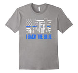 SIRENSTYLE I Back the Blue Dallas City Skyline Honorary TShirts hoodies/Short Sleeve men/Short Sleeves women