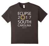 SIRENSTYLE South Carolina Total Eclipse 2017 T Shirt hoodies/Short Sleeve men/Short Sleeves women