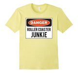 SIRENSTYLE Warning Danger Roller Coasters Junkie Shirt hoodies/Short Sleeve men/Short Sleeves women