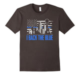 SIRENSTYLE I Back the Blue Dallas City Skyline Honorary TShirts hoodies/Short Sleeve men/Short Sleeves women
