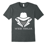SIRENSTYLE Web Ninja hoodies/Short Sleeve men/Short Sleeves women