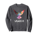 SIRENSTYLE Be a Maverick Crew Neck Sweatshirt - Be a Savage hoodies/Short Sleeve men/Short Sleeves women