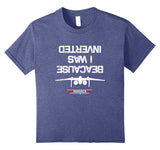 SIRENSTYLE Because I Was Inverted T-Shirt hoodies/Short Sleeve men/Short Sleeves women
