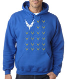 SIRENSTYLE New Way 830 - Adult Hoodie Maverick Bird Savage Logang Flag Unisex Pullover Sweatshirt hoodies/Short Sleeve men/Short Sleeves women