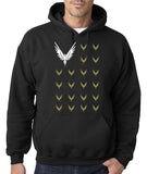 SIRENSTYLE New Way 830 - Adult Hoodie Maverick Bird Savage Logang Flag Unisex Pullover Sweatshirt hoodies/Short Sleeve men/Short Sleeves women