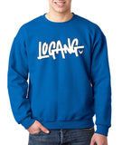 SIRENSTYLE New Way 824 - Crewneck Logang Logan Paul Maverick Unisex Pullover Sweatshirt hoodies/Short Sleeve men/Short Sleeves women