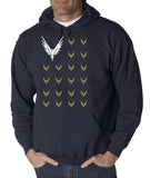 SIRENSTYLE New Way 830 - Adult Hoodie Maverick Bird Savage Logang Flag Unisex Pullover Sweatshirt hoodies/Short Sleeve men/Short Sleeves women