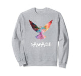 SIRENSTYLE Be a Maverick Crew Neck Sweatshirt - Be a Savage hoodies/Short Sleeve men/Short Sleeves women